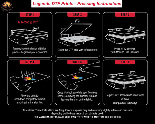 How To Apply Dtf - Legends DTF Prints